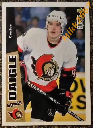 Alexandre DAIGLE. Коллекция Collector's Choice NHL 1996-1997