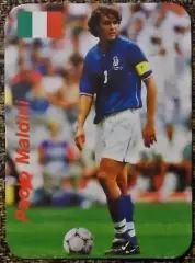 Календарик Paolo MALDINI / В мире футбола 2001