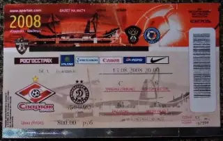 Спартак Москва - Динамо Киев. Лига Чемпионов 2008/2009, квалификация
