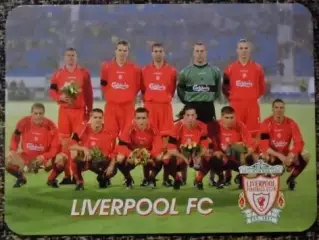 Календарик FC LIVERPOOL / ФК ЛИВЕРПУЛЬ / В мире футбола 2002