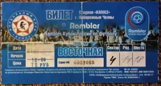 КАМАЗ (Набережные Челны) - УРАЛ (Екатеринбург), Кубок России 2008-2009