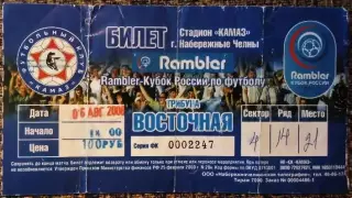 КАМАЗ (Набережные Челны) - ТОМЬ (Томск), Кубок России 2008-2009