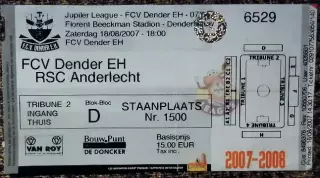 FCV Dender EH - RSC Anderlecht / 18-08-2007
