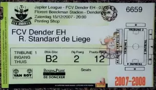 FCV Dender EH - R. Standard de Liege / 15-12-2007