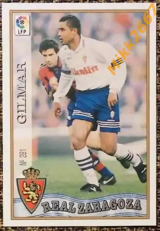 GILMAR. Коллекция MUNDICROMO Испанская Лига 1997-1998