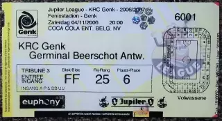 KRC Genk - Germinal Beerschot Antwerpen / 04-11-2006