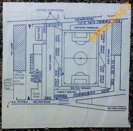 SOUTHAMPTON - CHELSEA / 23-11-1991 1