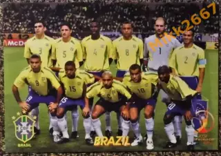 Сборная команда BRAZIL / БРАЗИЛИЯ, В мире ФУТБОЛА - 120