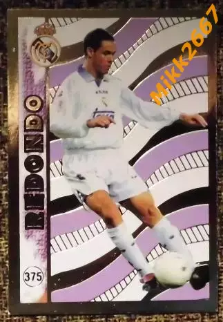 REDONDO. Коллекция MUNDICROMO Испанская Лига 1998-1999