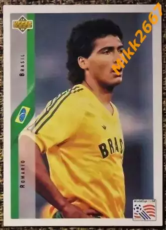 ROMARIO. Коллекция Upper Deck Чемпионат Мира США 1994