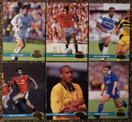 146 Карточек. Коллекция TOPPS Stadium Club Английская Премьер-Лига 92-93