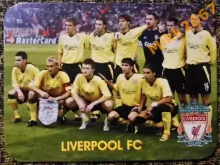 Календарик FC LIVERPOOL / ФК ЛИВЕРПУЛЬ / В мире футбола 2006