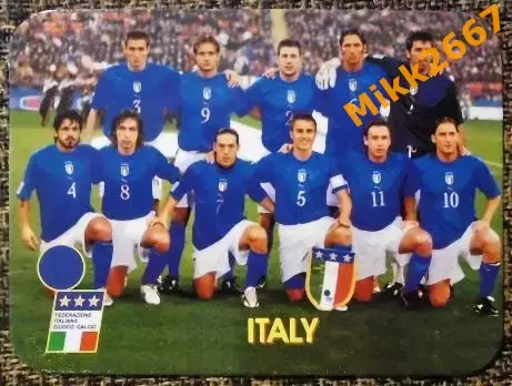 Календарик ITALY / сборная команда ИТАЛИЯ / В мире футбола 2006