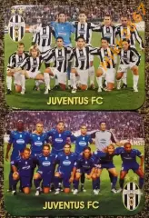 Календарики JUVENTUS FC / 2 вида / В мире футбола 2006