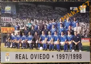 REAL OVIEDO. Коллекция MUNDICROMO Испанская Лига 1997-1998