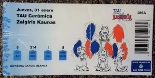 ТАУ Керамика (Испания) - Жальгирис Каунас (Литва). Евролига, сезон 2007-2008