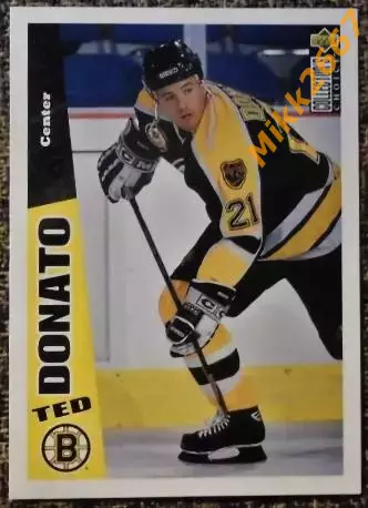 Ted DONATO. Коллекция Collector's Choice NHL 1996-1997