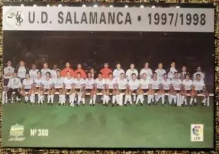 U.D. SALAMANCA. Коллекция MUNDICROMO Испанская Лига 1997-1998