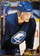 Craig SIMPSON. Коллекция Upper Deck Parkhurst 1994-1995 SE