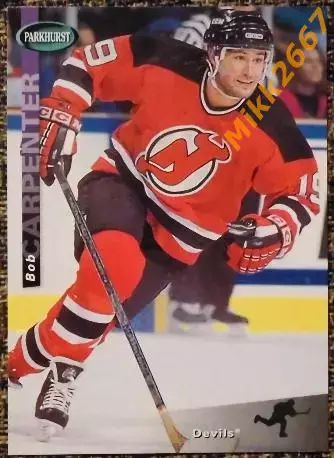 Bob CARPENTER. Коллекция Upper Deck Parkhurst 1994-1995 SE