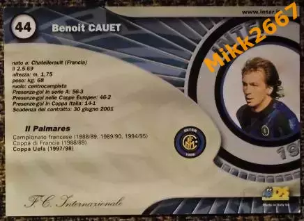 Benoit CAUET. Коллекция DS Интер 2000 1