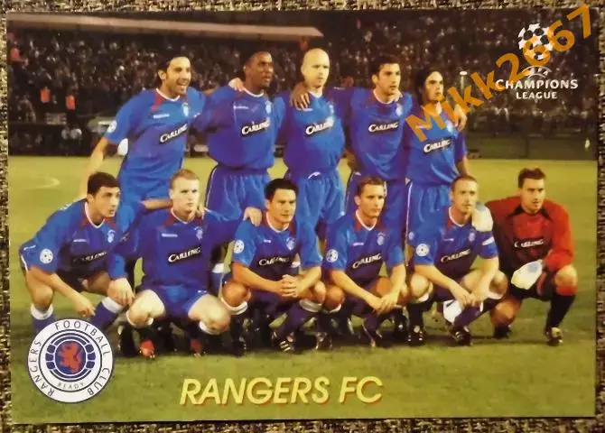 RANGERS FC / Глазго Рейнджерс,В мире ФУТБОЛА- 363