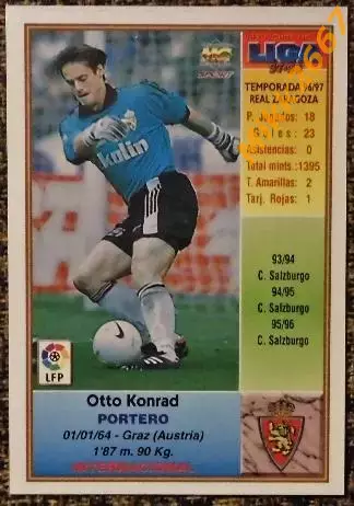 KONRAD. Коллекция MUNDICROMO Испанская Лига 1997-1998 1