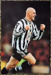 Temur KETSBAIA. Коллекция MERLIN Ньюкасл Юнайтед 1997-1998. Фотокарточки.