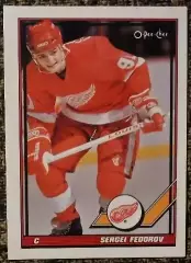 Сергей ФЁДОРОВ / Sergei FEDOROV.Коллекция O-Pee-Chee NHL 1991-1992