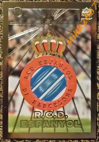 R.C.D.ESPANYOL.Коллекция MUNDICROMO Испанская Лига 1998-1999