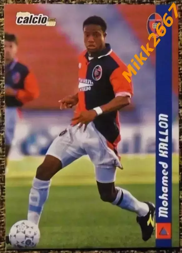 Mohamed KALLON. Коллекция DS Pianeta Calcio 1998-1999
