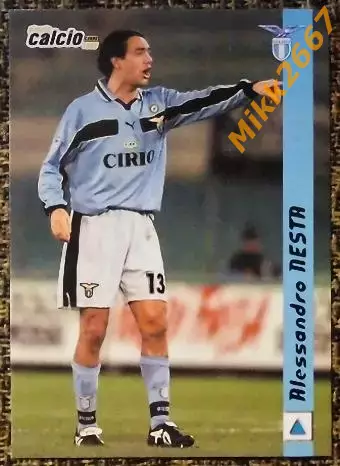 Alessandro NESTA. Коллекция DS Pianeta Calcio 1998-1999