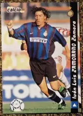 Ivan Luis ZAMORANO Zamora. Коллекция DS Pianeta Calcio 1998-1999