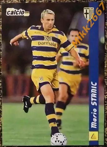 Mario STANIC. Коллекция DS Pianeta Calcio 1998-1999