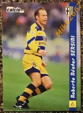 Roberto Nestor SENSINI. Коллекция DS Pianeta Calcio 1998-1999