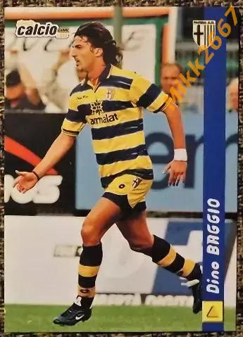 Dino BAGGIO. Коллекция DS Pianeta Calcio 1998-1999