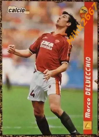 Marco DELVECCHIO. Коллекция DS Pianeta Calcio 1998-1999