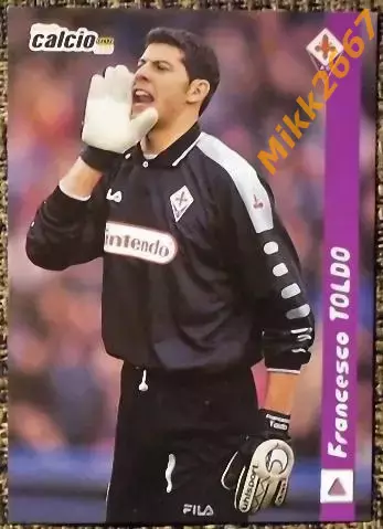 Francesco TOLDO. Коллекция DS Pianeta Calcio 1998-1999