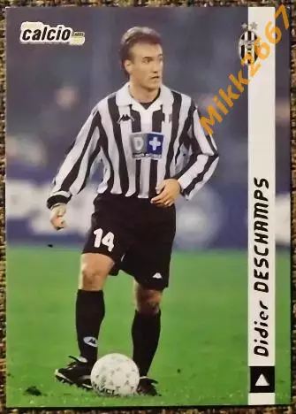 Didier DESCHAMPS. Коллекция DS Pianeta Calcio 1998-1999