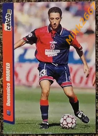 Domenico MORFEO. Коллекция DS Pianeta Calcio 1999-2000