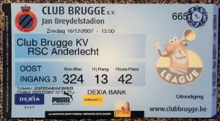 Club Brugge KV - RSC Anderlecht / 16-12-2007