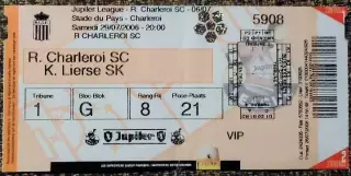 R.Charleroi SC - K.Lierse SK / 29-07-2006