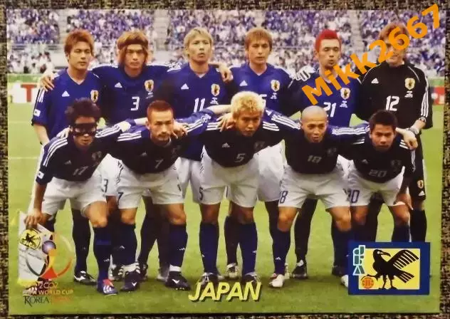 Сборная команда JAPAN / ЯПОНИЯ, В мире ФУТБОЛА- 187