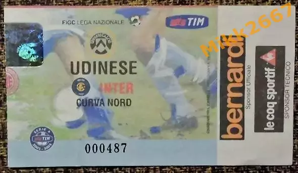 UDINESE - INTER / 23.03.2003