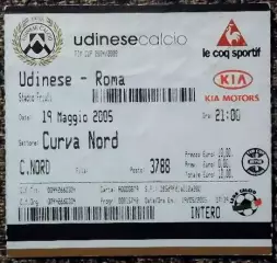 UDINESE - ROMA / 19-05-2005