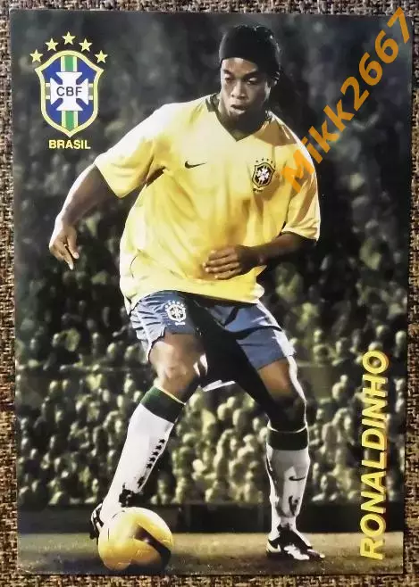 RONALDINHO / РОНАЛЬДИНЬЮ ГАУШУ, В мире ФУТБОЛА- А84