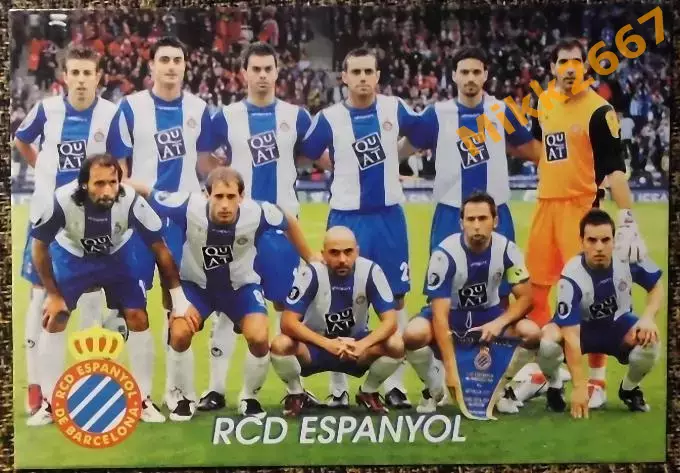 RCD ESPANYOL / ЭСПАНЬОЛ Барселона, В мире ФУТБОЛА - 996
