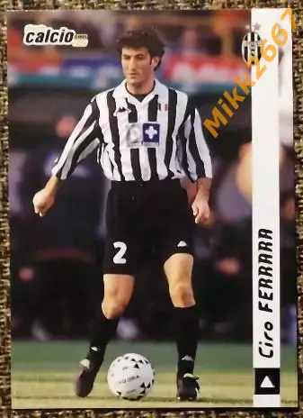 Ciro FERRARA. Коллекция DS Pianeta Calcio 1998-1999