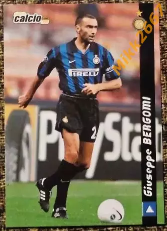 Giuseppe BERGOMI. Коллекция DS Pianeta Calcio 1998-1999