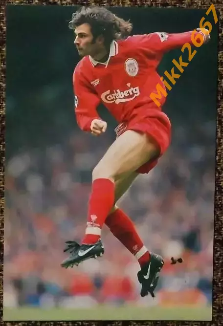 Patrik BERGER. Коллекция MERLIN Ливерпуль 1997-1998. Фотокарточки.